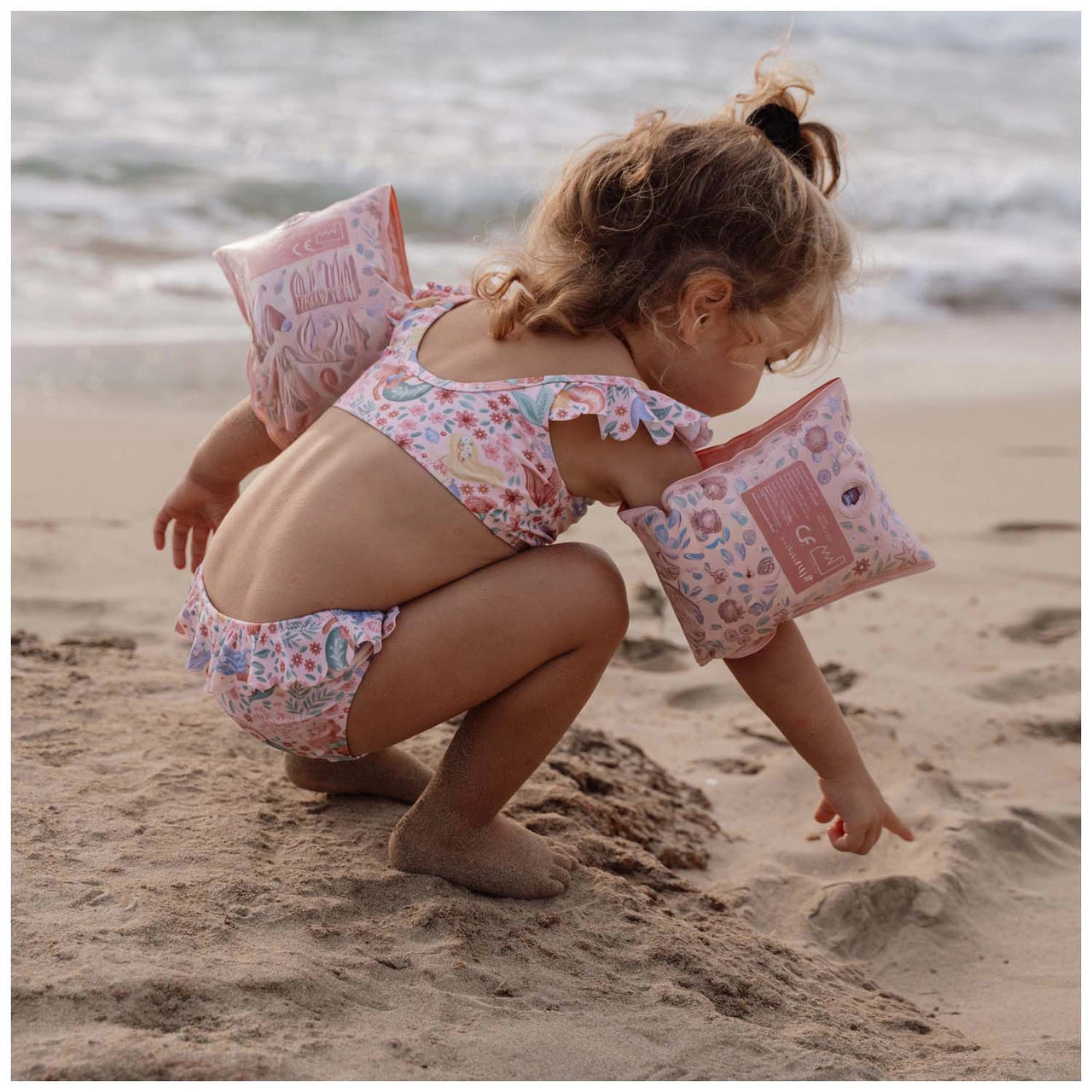 Little Dutch zwemvleugels Dreamy Mermaid 2-6 jaar Pink Shade