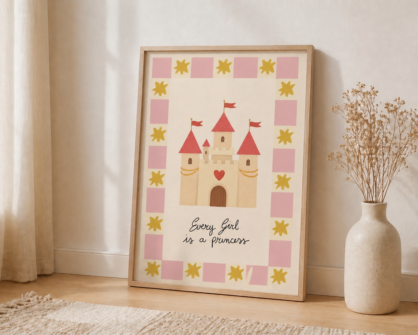 Poster kasteel - digitale download