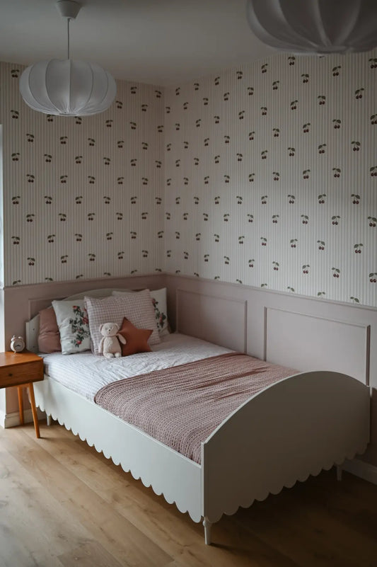 Twijfelaar bed 120x200 wit - Babushka - Hoge kwaliteit - Duurzaam