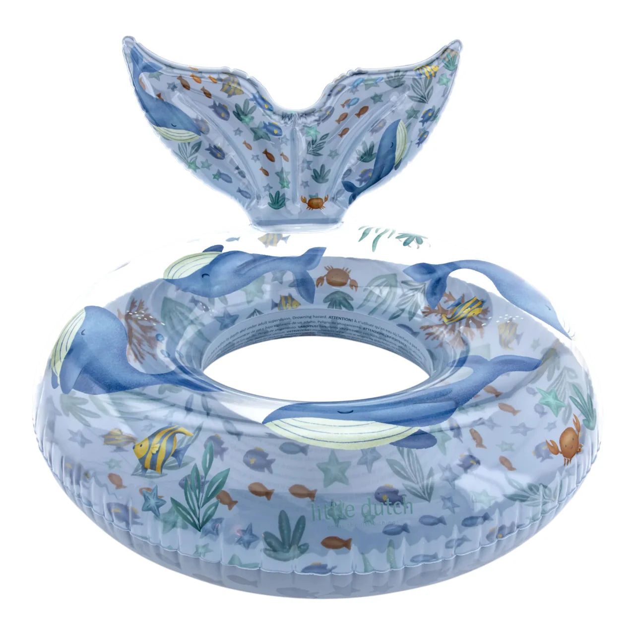 Little Dutch Ocean World Zwemring 91cm + staart