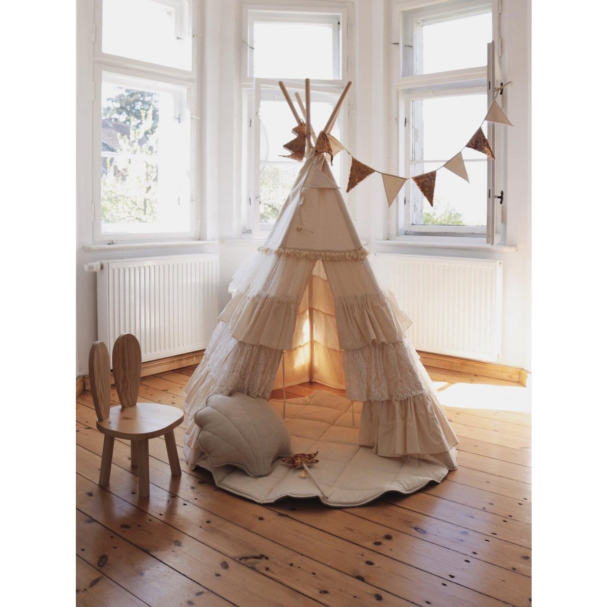 Tipitent Boho - inclusief speelmat