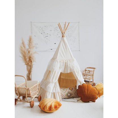 Tipitent Boho - inclusief speelmat