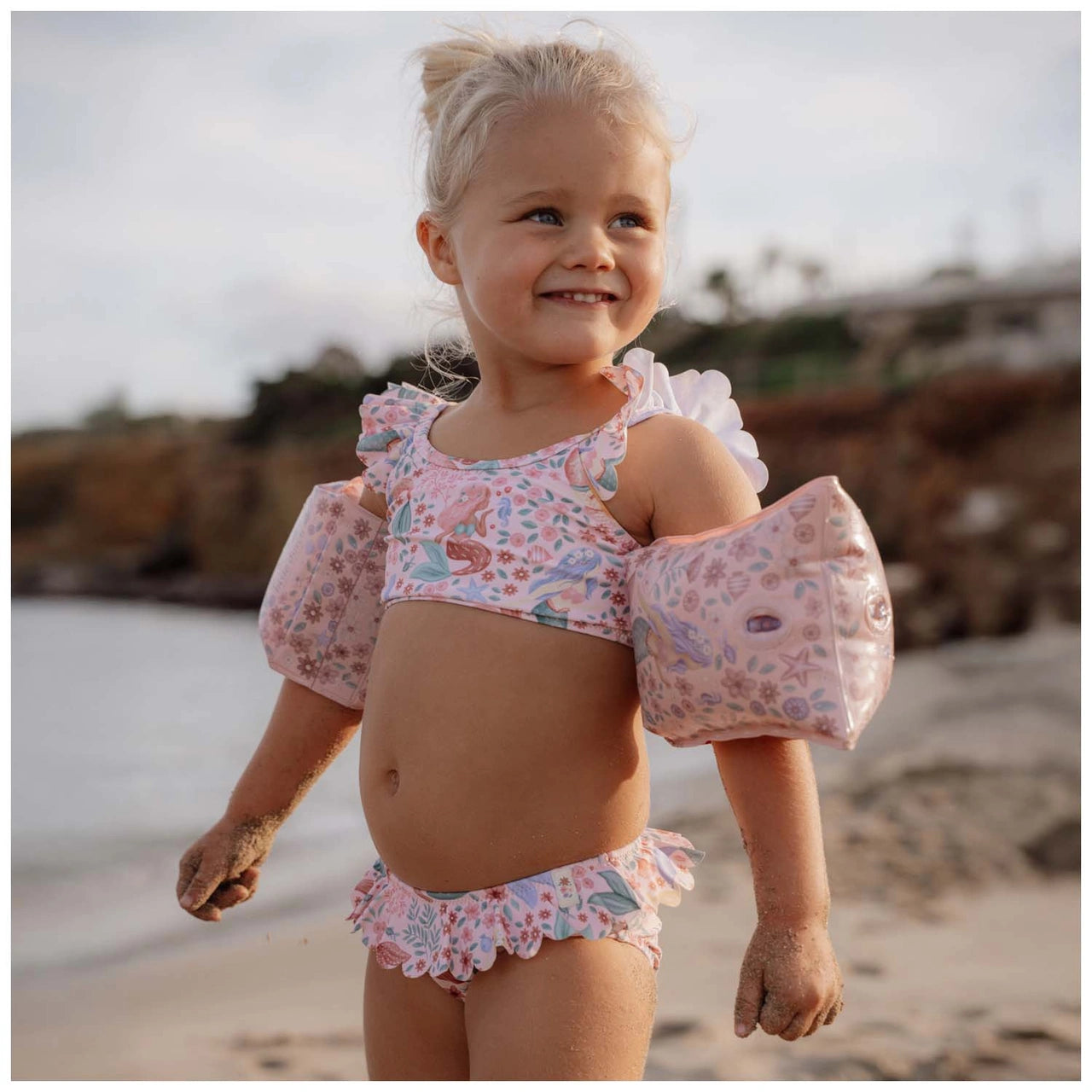 Little Dutch zwemvleugels Dreamy Mermaid 2-6 jaar Pink Shade
