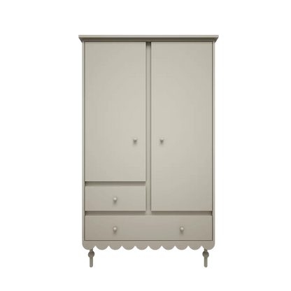 Kledingkast 2deurs olive