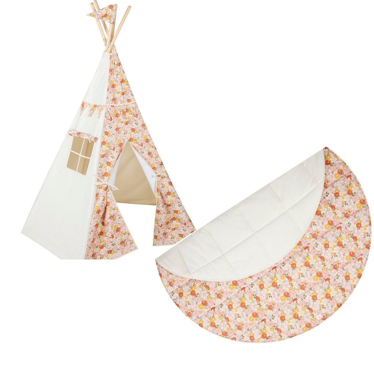 Tipitent Spring Garden - inclusief speelmat