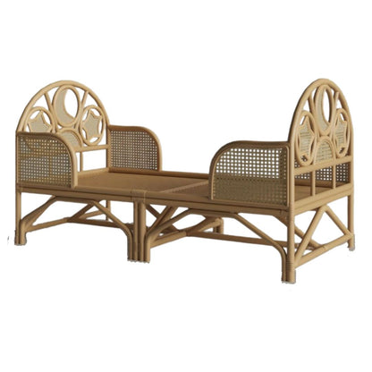 Rotan Peuterbed 2 in 1 - Naturel