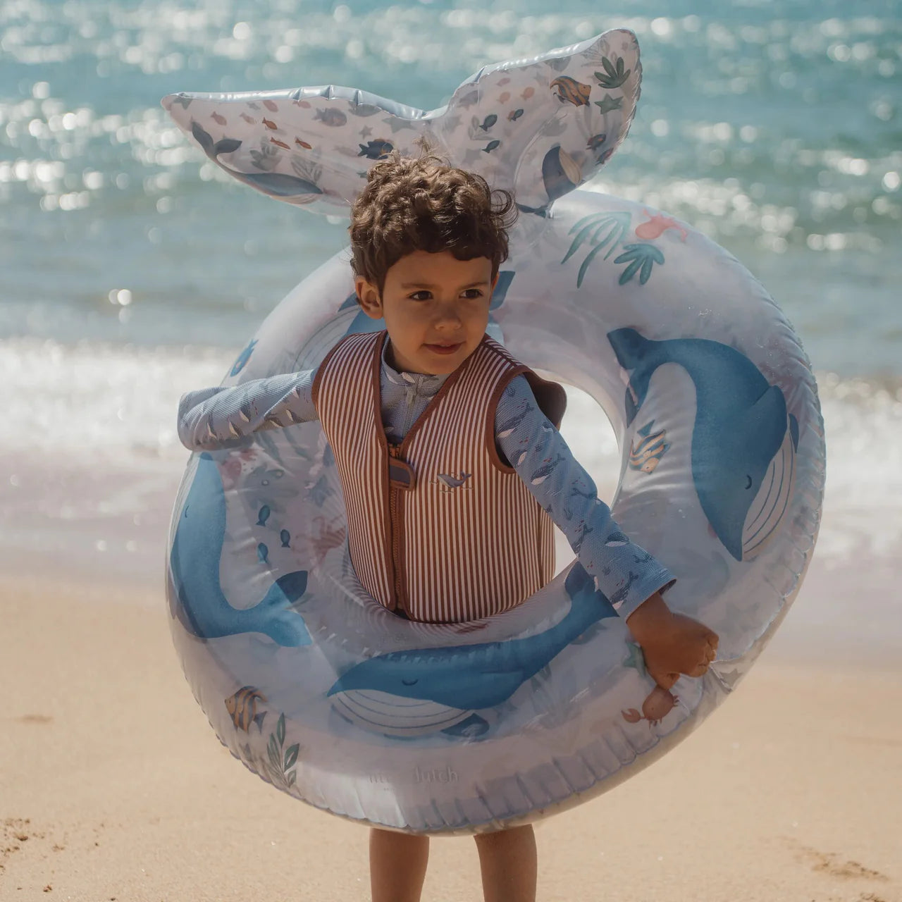 Little Dutch Ocean World Zwemring 91cm + staart