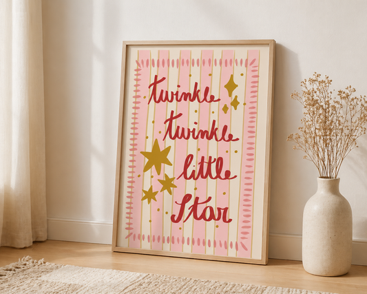 Poster Twinkle - digitale download