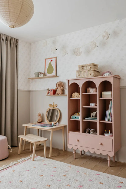 Boekenkast - roze - hoge kwaliteit - duurzaam