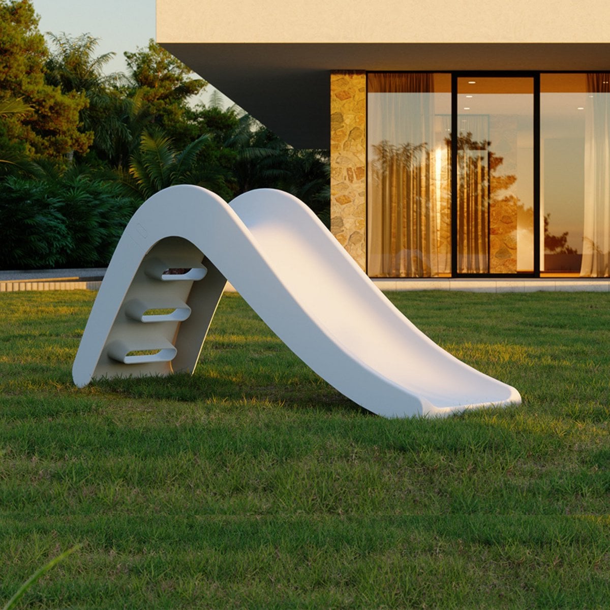 Glijbaan "White Dolphin" - buiten