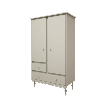 Kledingkast 2deurs olive