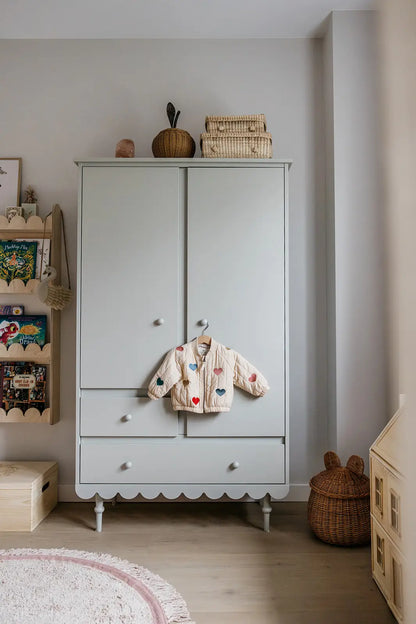 Kledingkast 2deurs olive