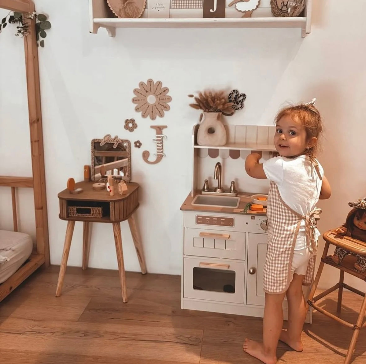 Speelkeuken Olivia Caramel
