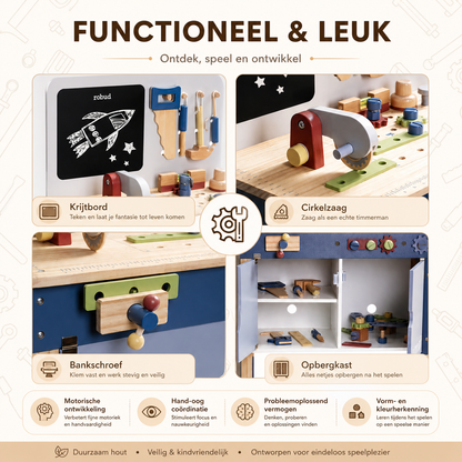 Werkbank speelgoed kinderen