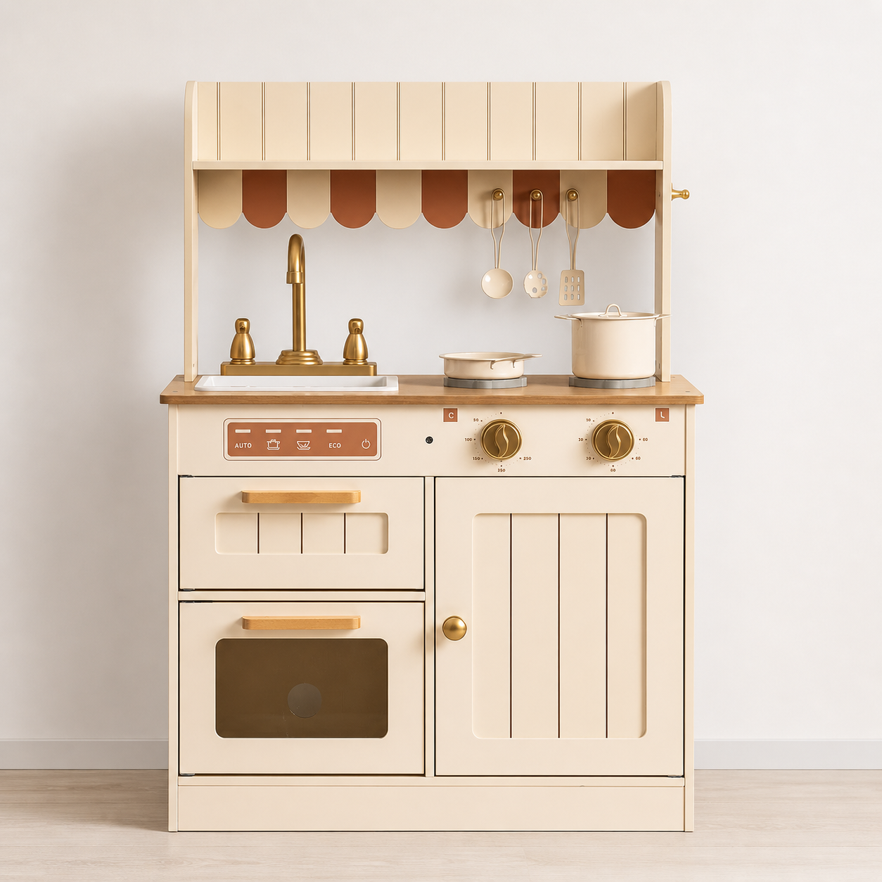 Speelkeuken Olivia Caramel