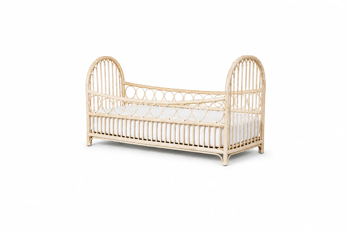 Rotan peuterbed / juniorbed Luna