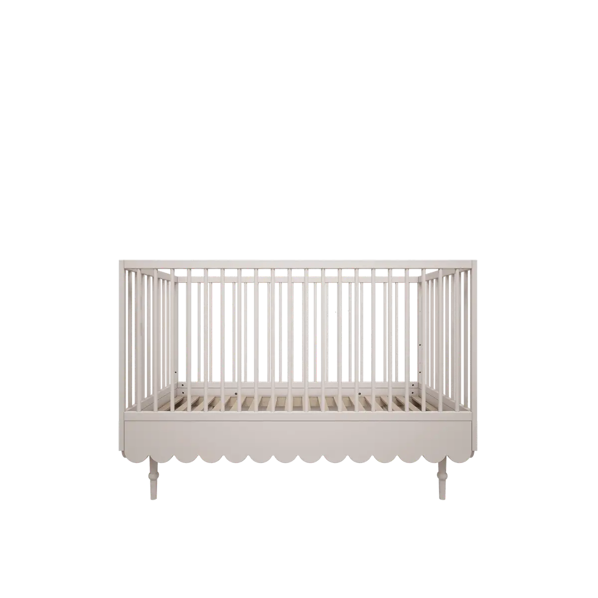 Ledikant en peuterbed - 2in1 - multifunctionele ledikant - olive