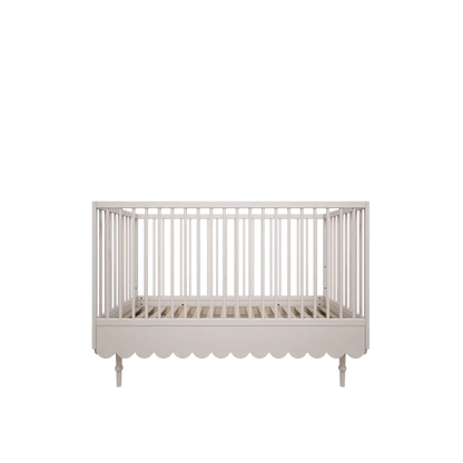 Ledikant en peuterbed - 2in1 - multifunctionele ledikant - olive