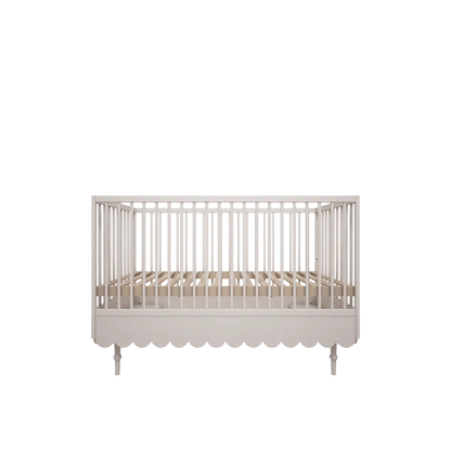Ledikant en peuterbed - 2in1 - multifunctionele ledikant - olive