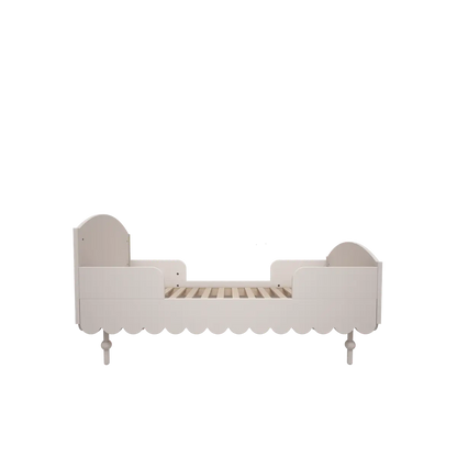 Ledikant en peuterbed - 2in1 - multifunctionele ledikant - olive