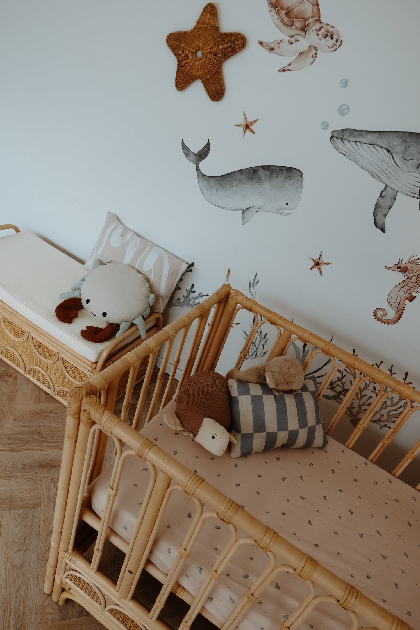 Ledikant Luna Rotan Boho