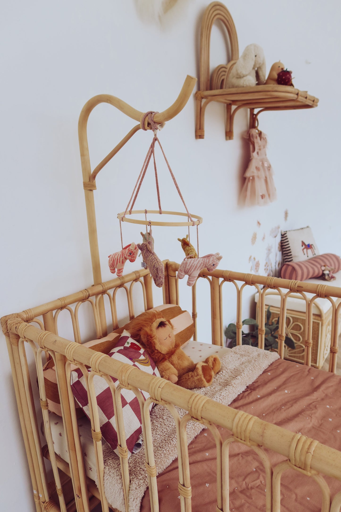 Ledikant Luna Rotan Boho