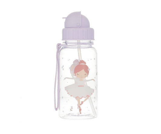 Plastic fles met ballerina-illustratie van Tutete