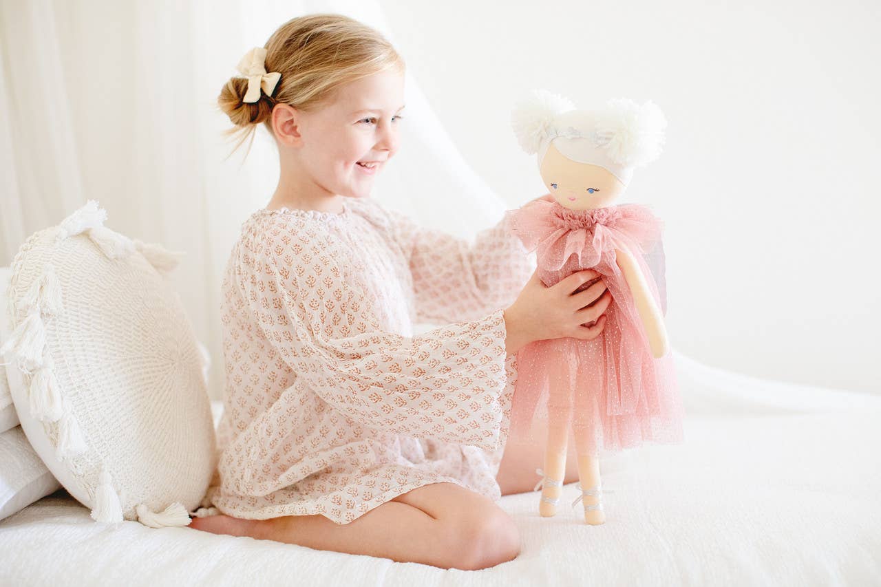 Ava Angel Doll Blush Zilver 48cm