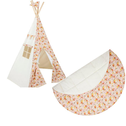 Tipi tent - inclusief speelmat