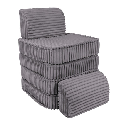 Small Modular Sofa for Kids - Churros Jurassic Grey